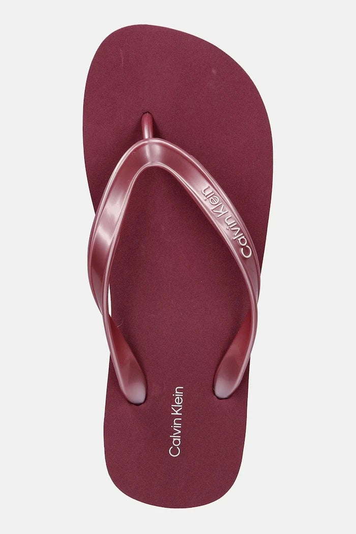 Calvin Klein kadın platform flip flop MET TPU
