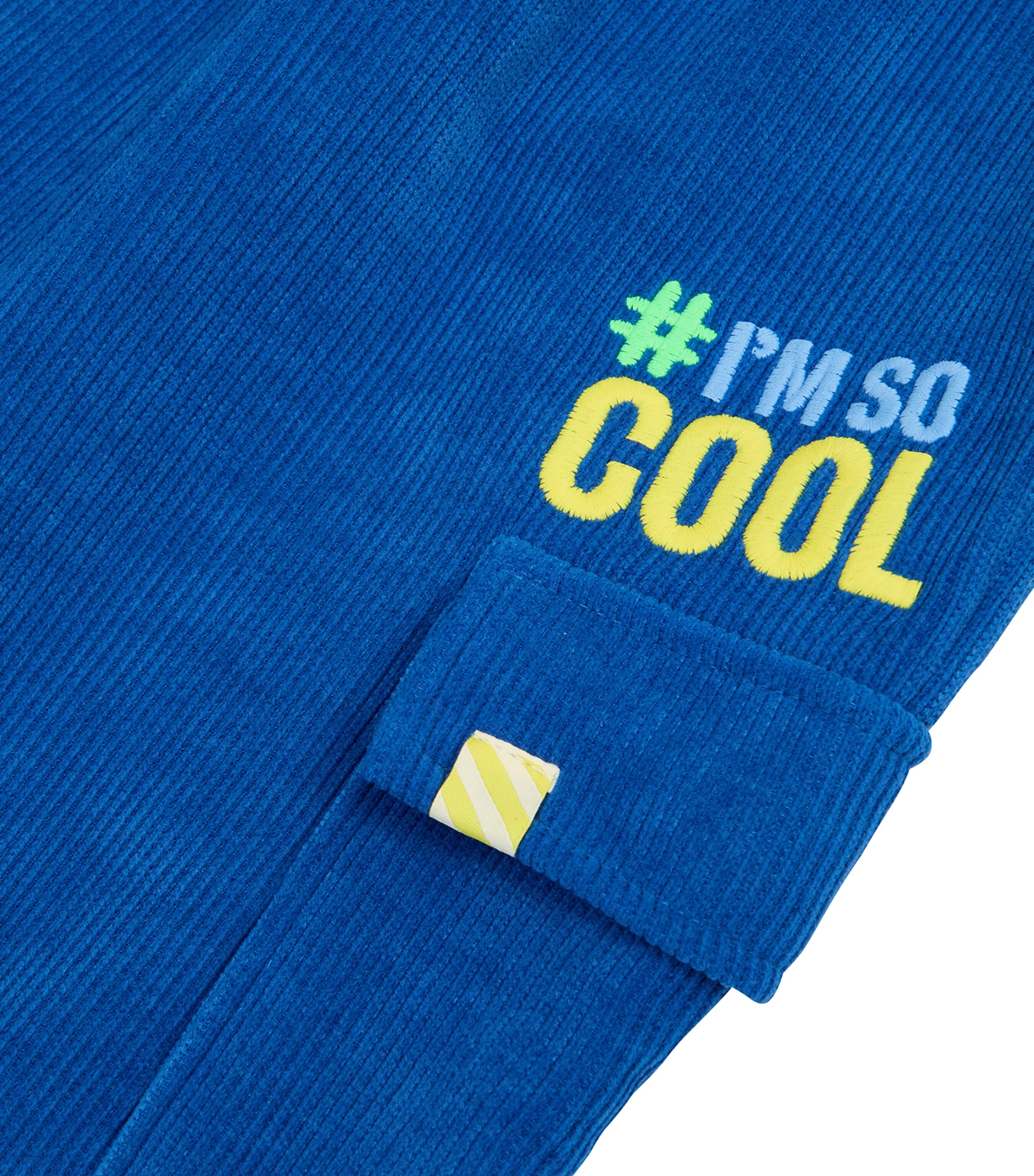 Corduroy Embroidered Sweatpants (2-6 Years)