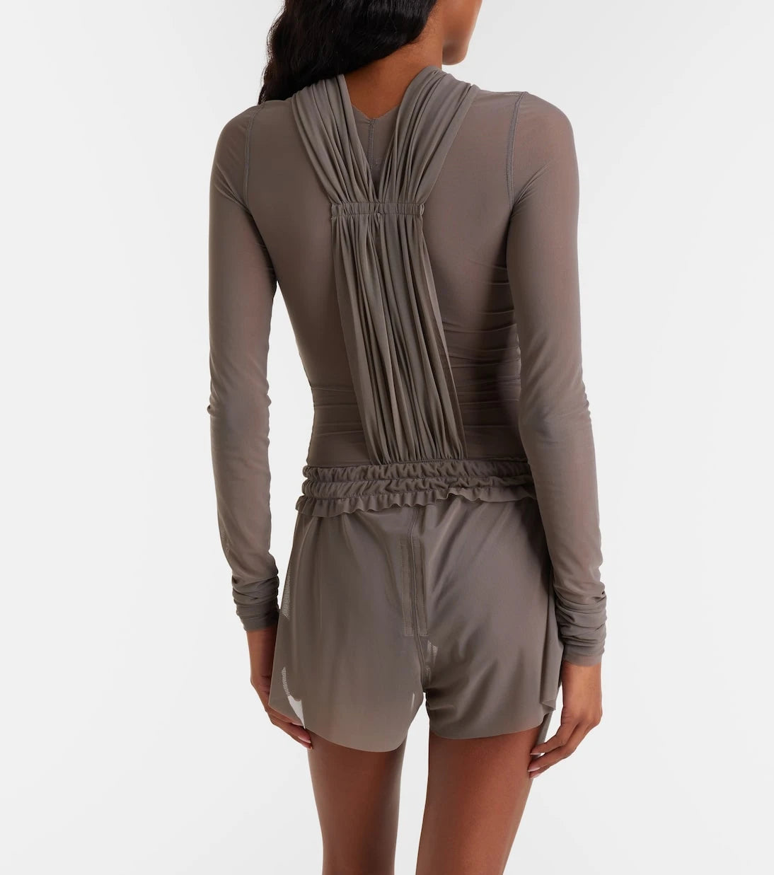 Rick Owens - Boxing sheer tulle shorts