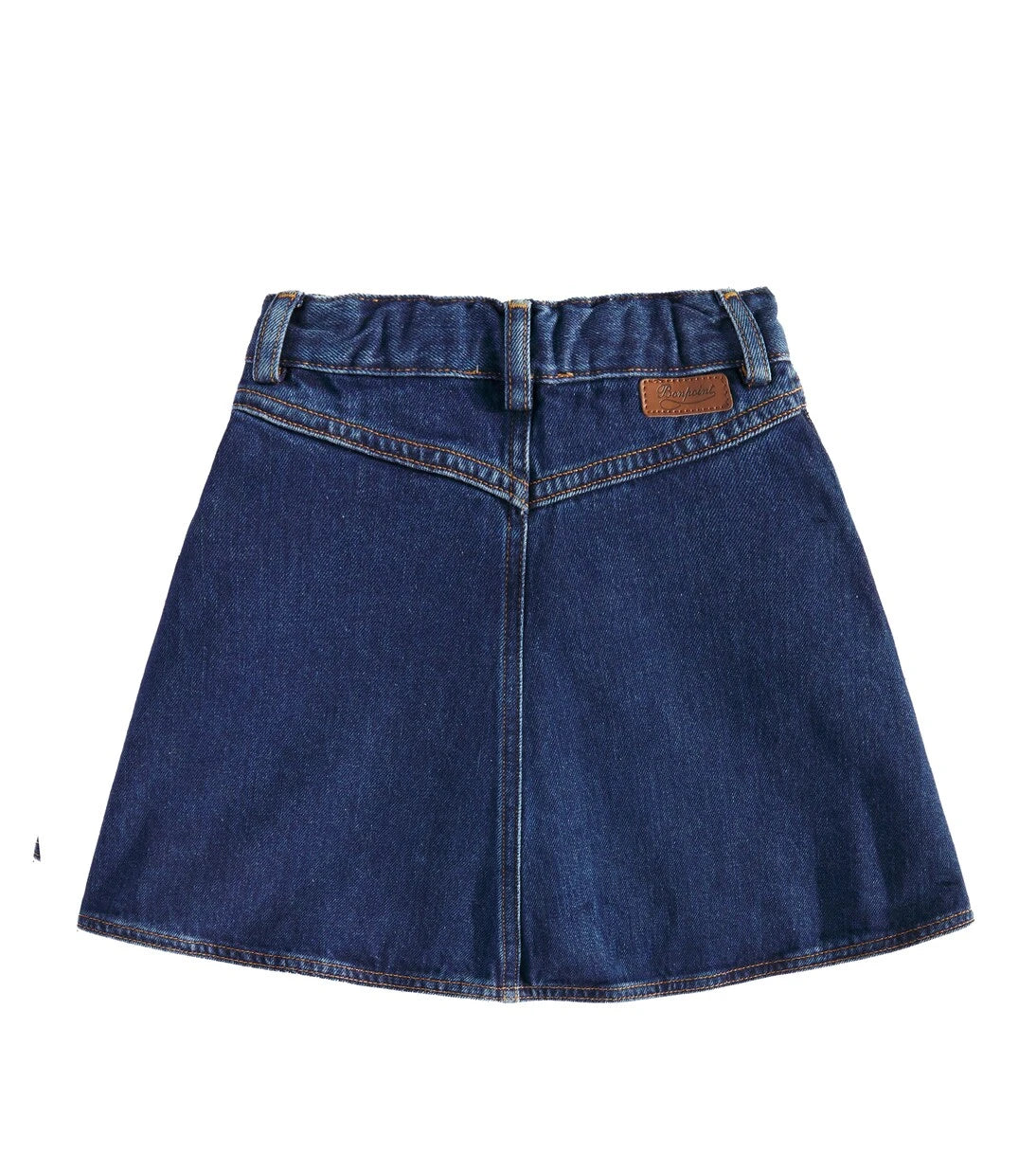 Bonpoint - Gingia denim skirt