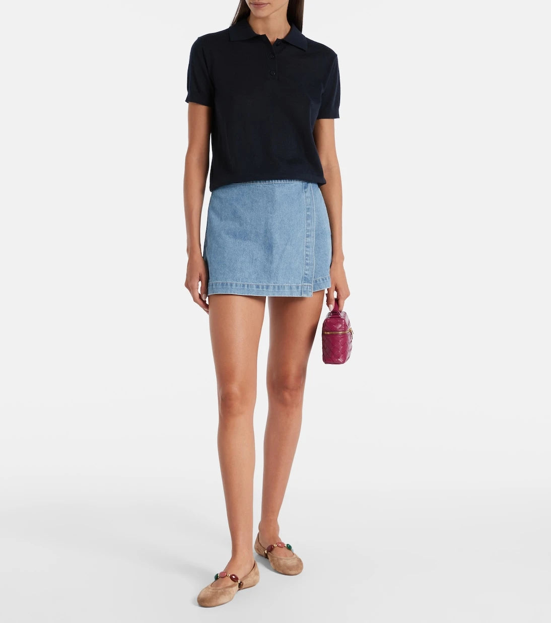Veronica Beard - Diaz denim skort