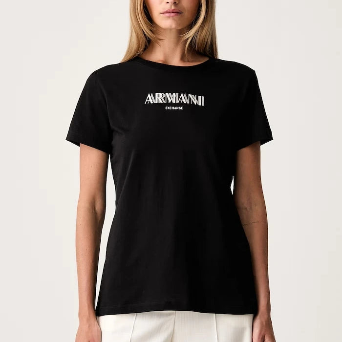 Armani Exchange kadın pamuklu tişört