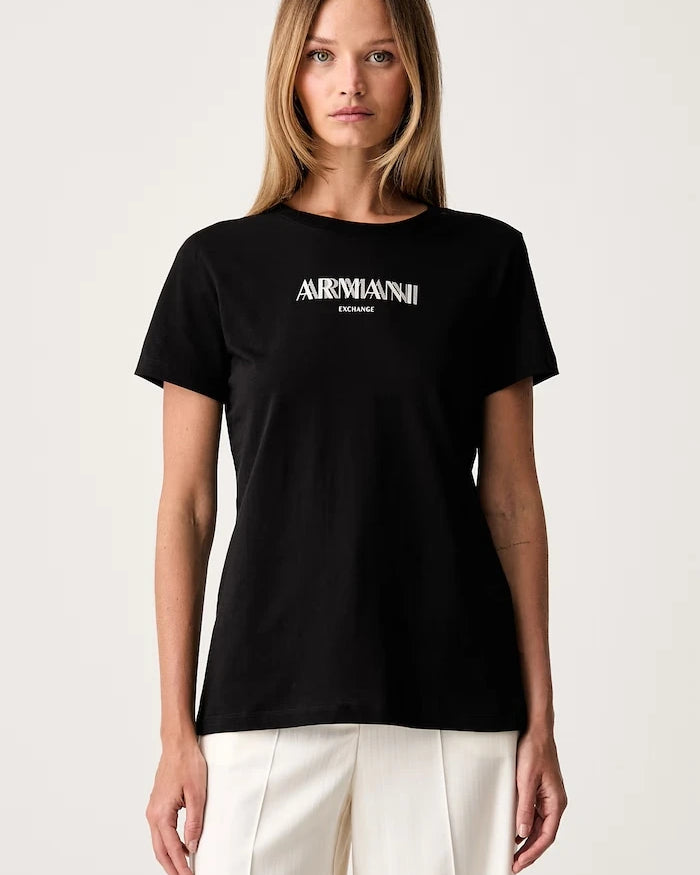 Armani Exchange kadın pamuklu tişört