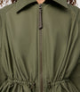 LOEWE Green Cotton Gathered Jacket