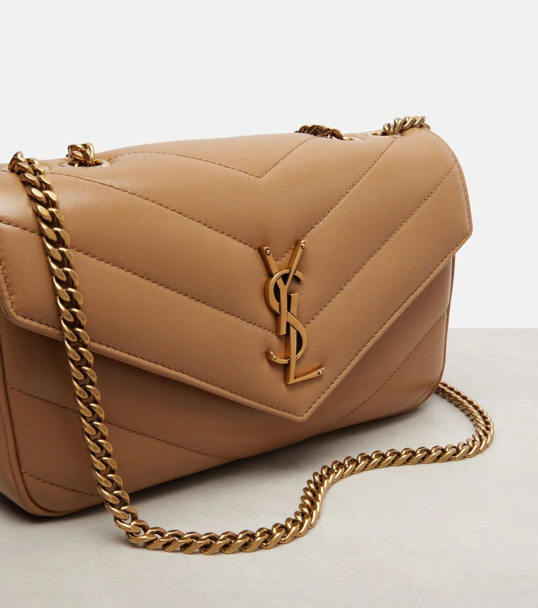 Saint Laurent - Loulou Small leather shoulder bag