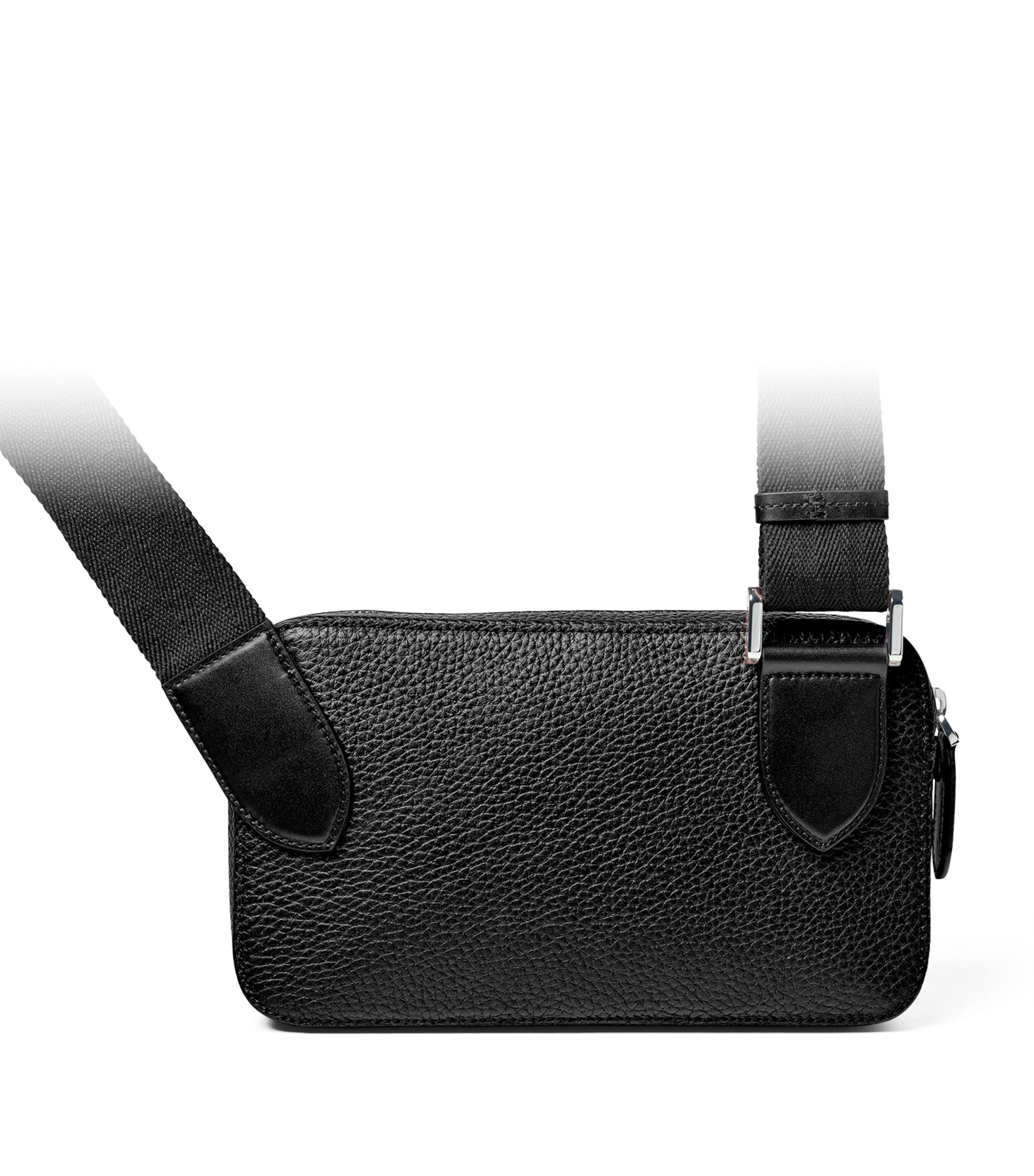 Leather Reporter Compact Belt Bag
