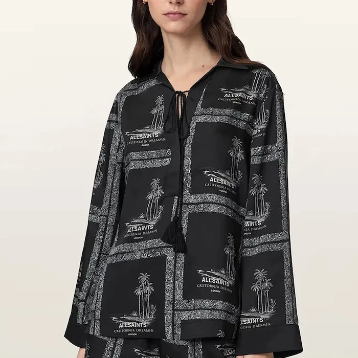 AllSaints kadın gömlek bluz LETTIE