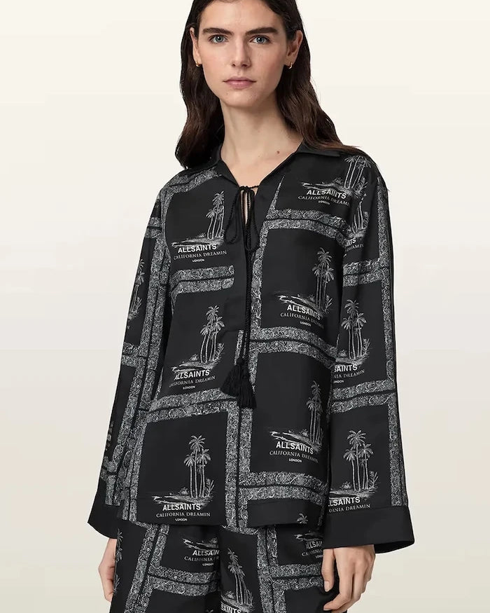 AllSaints kadın gömlek bluz LETTIE
