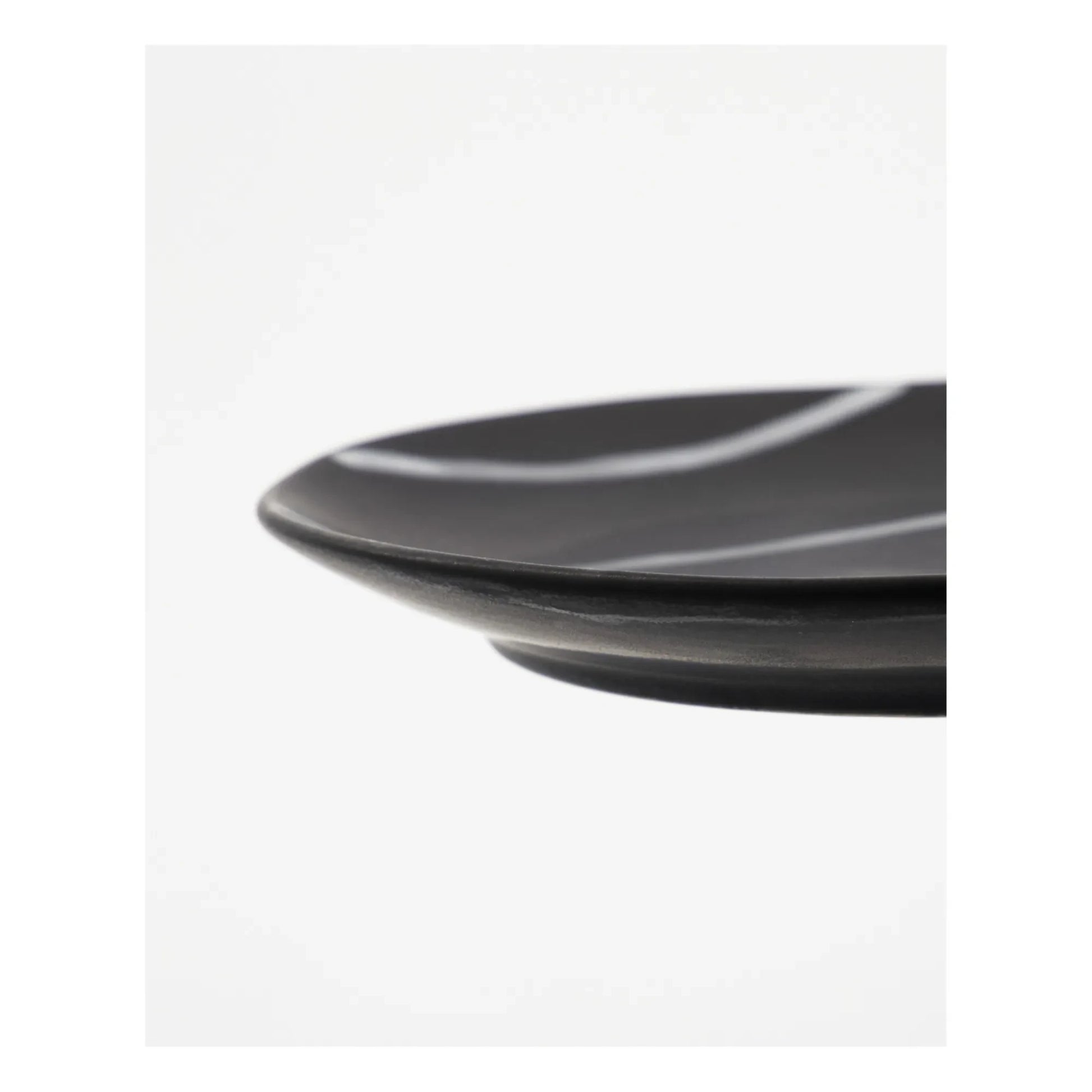 House Doctor - Line plate | Black