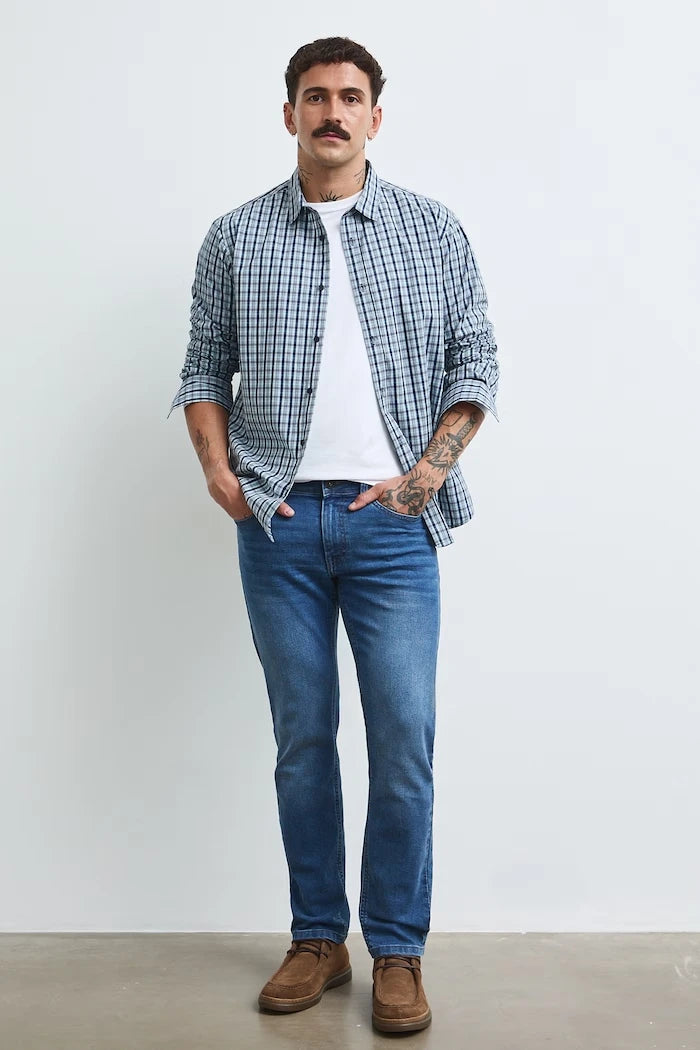 erkek slim fit kot pantolon