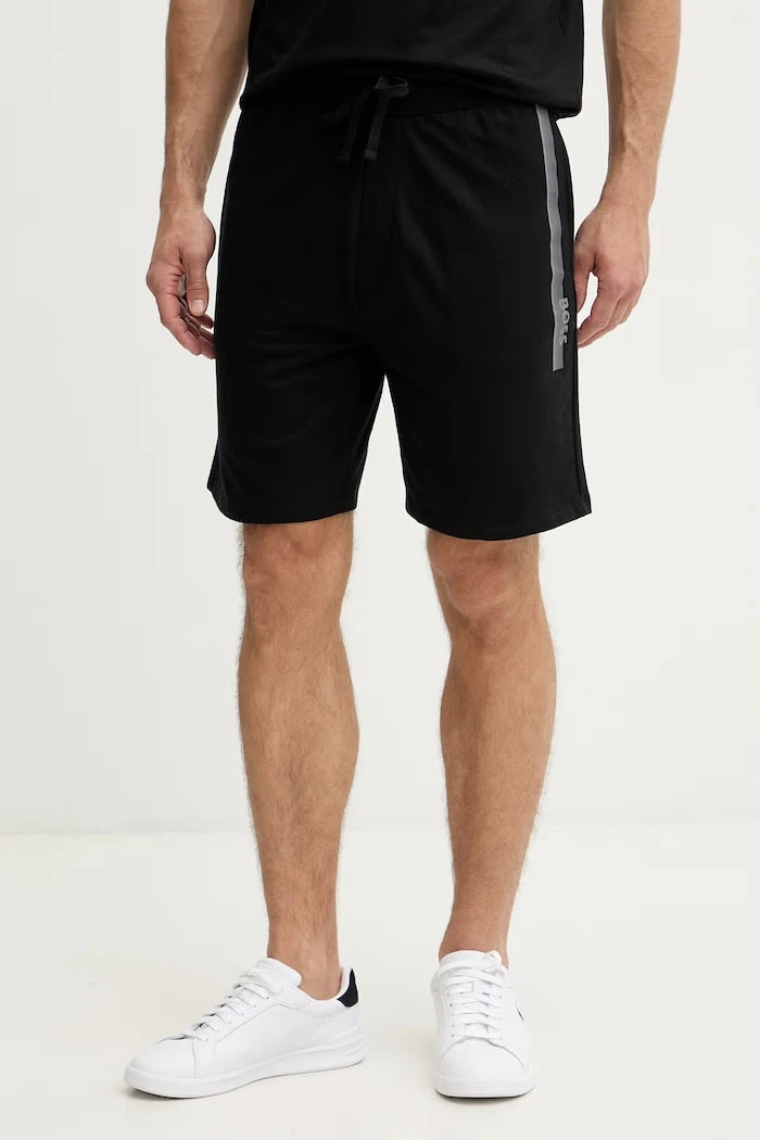 BOSS Erkek Pamuklu Kısa Eşofman Şortu Authentic Shorts