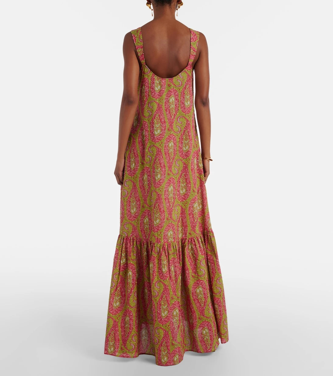 Etro - Printed cotton maxi dress