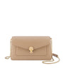 Bvlgari Beige Leather Serpenti Forever Cross-Body Bag