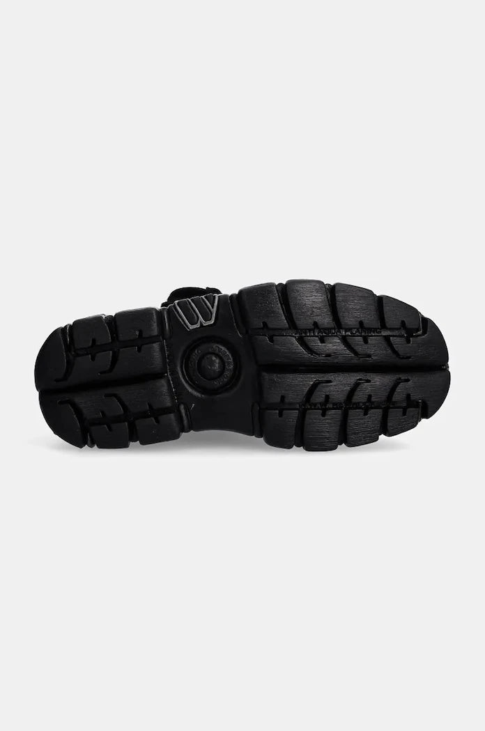 New Rock Itali Negro + Nomada Negro + Tower Negro Acero Deri Spor Ayakkabı