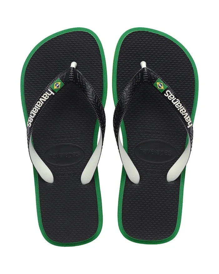 Havaianas erkek parmak arası terlik BRASIL TWIST BLACK