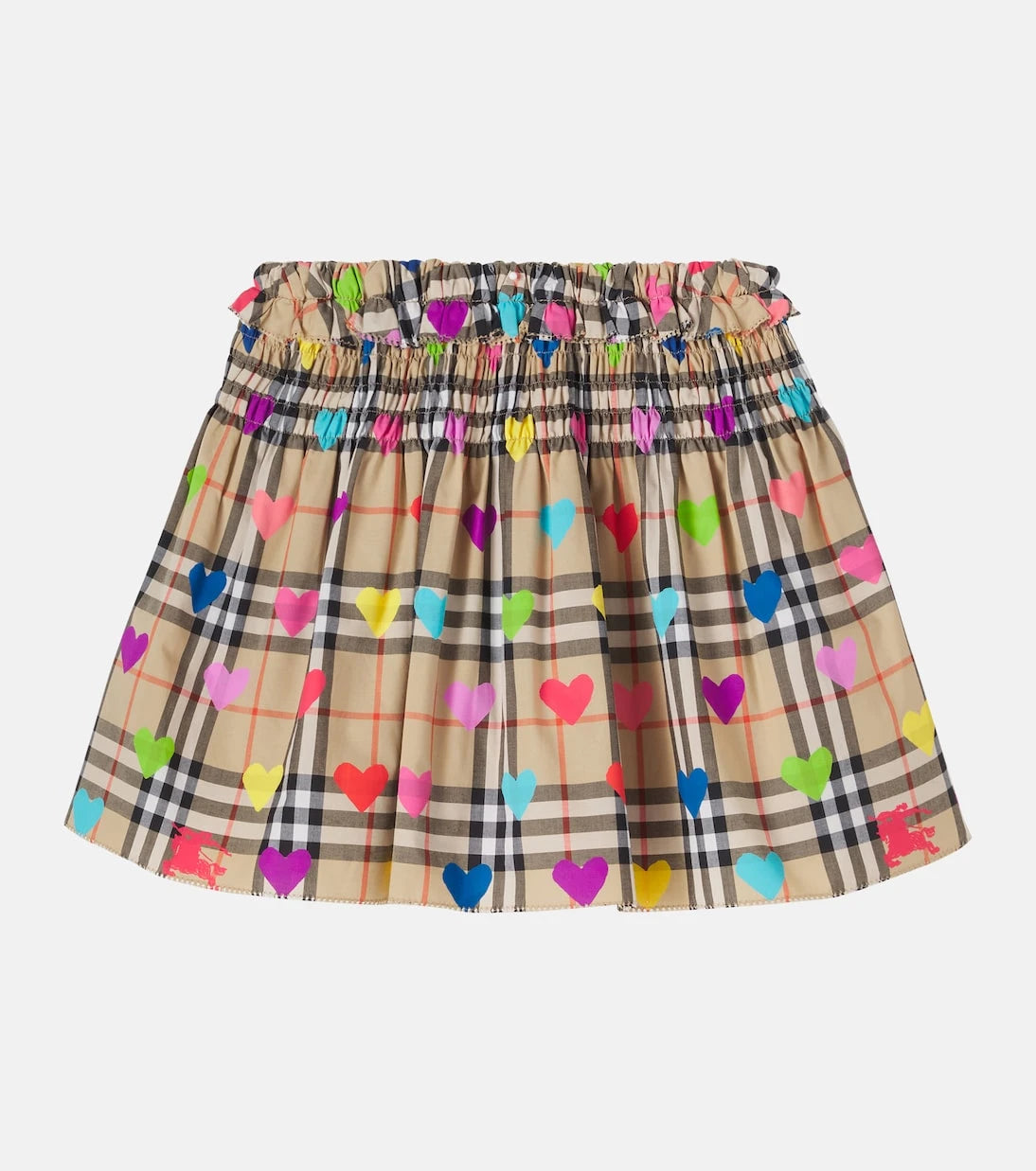 Burberry Kids - Burberry Check printed cotton skirt
