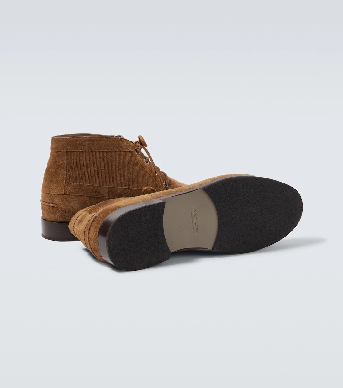 Manolo Blahnik - Rhinebeck suede desert boots