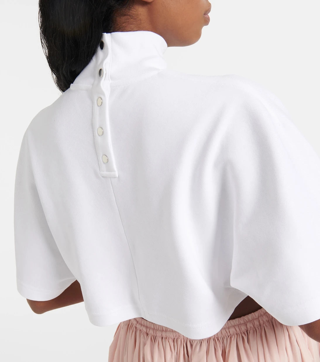Alaïa - Cotton turtleneck top