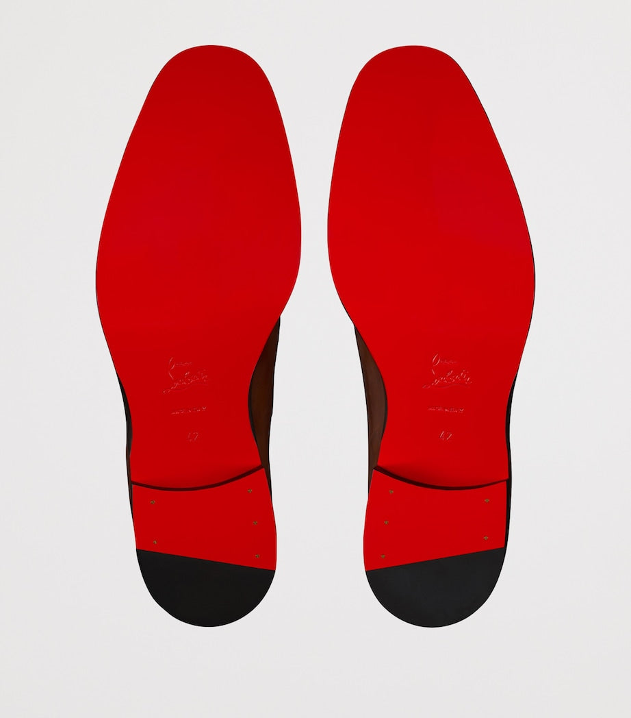 Sartok Leather Monk Shoes