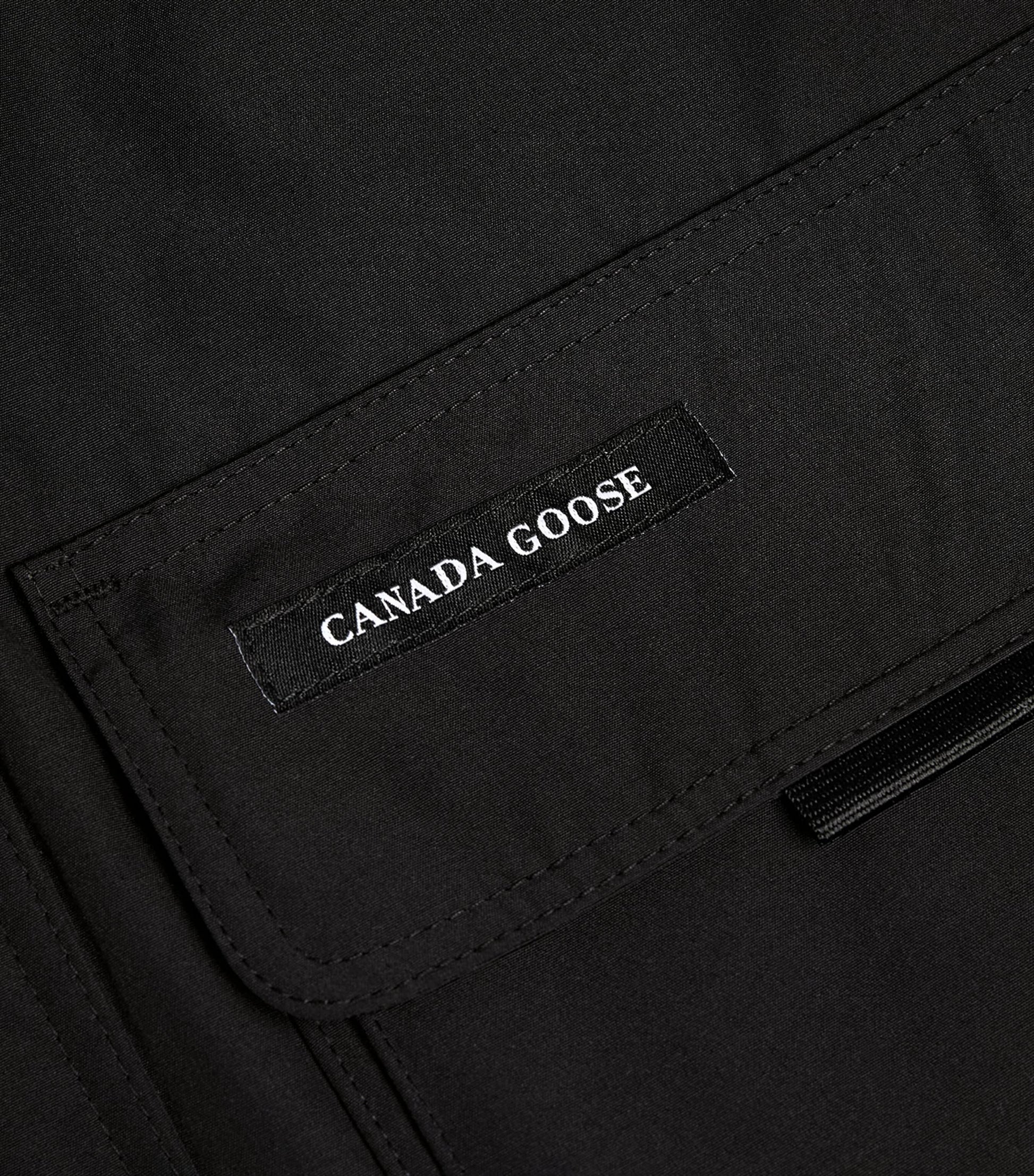 Canada Goose Black Lockeport Hooded Jacket