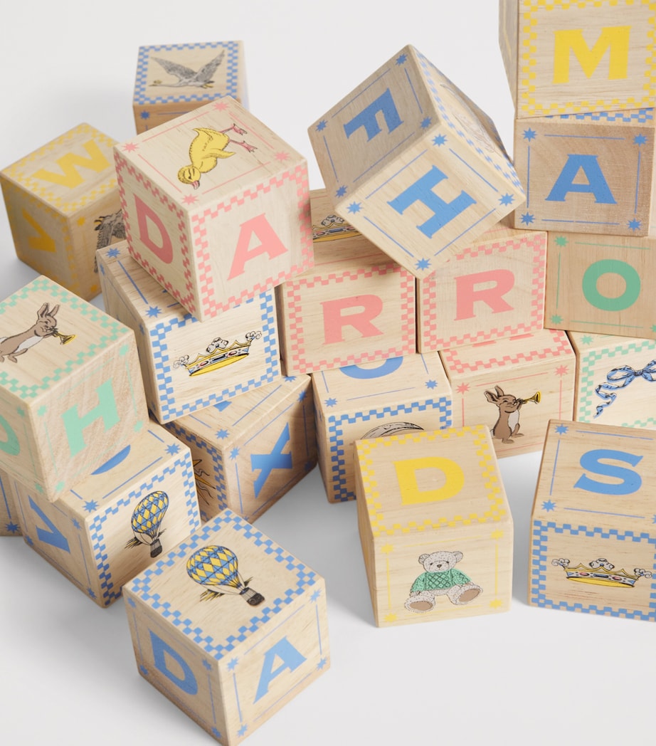 Wooden Alphabet Blocks