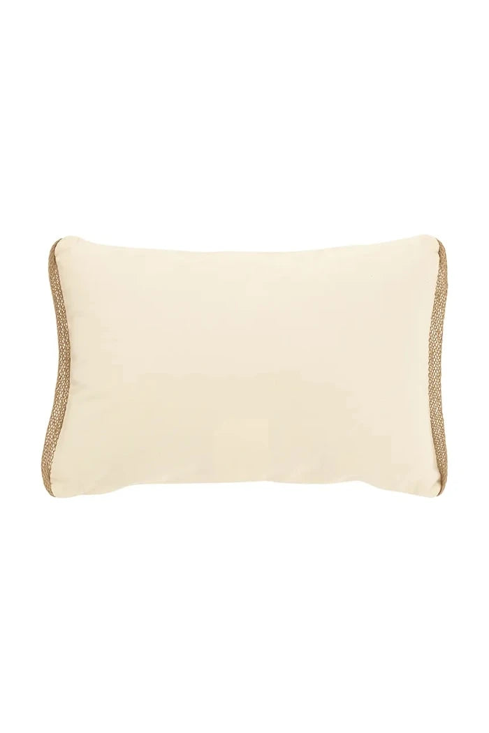 J-Line dekoratif pamuklu yastık 45 x 30 x 15 cm