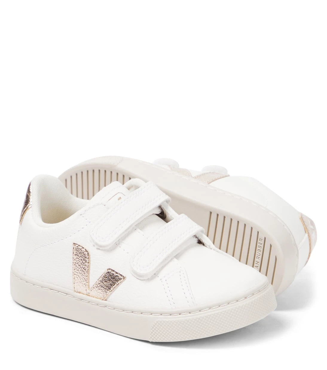 Veja Kids - Esplar leather sneakers