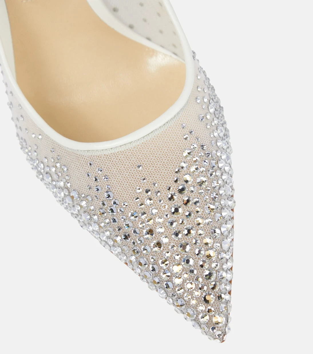 Jimmy Choo - Love 100 crystal-embellished pumps