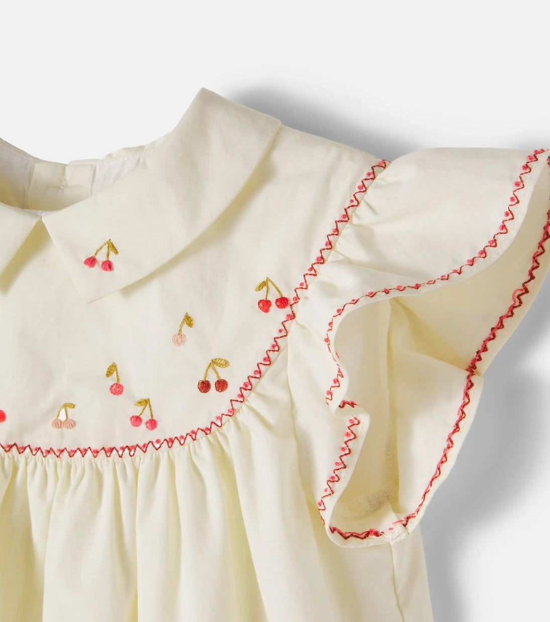 Bonpoint - Lacey-Ann embroidered cotton dress