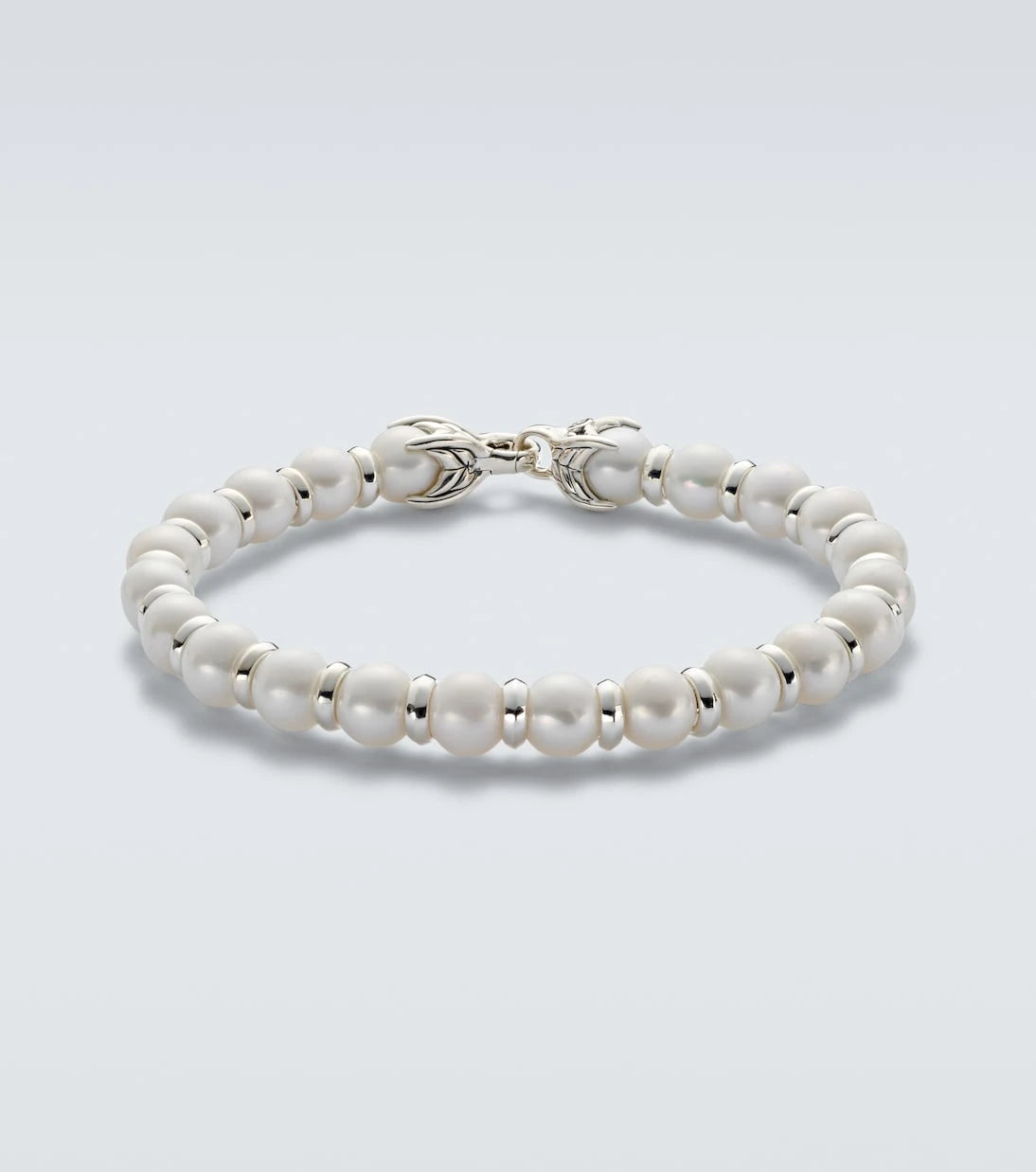 David Yurman – Perlen- und Sterlingsilberarmband