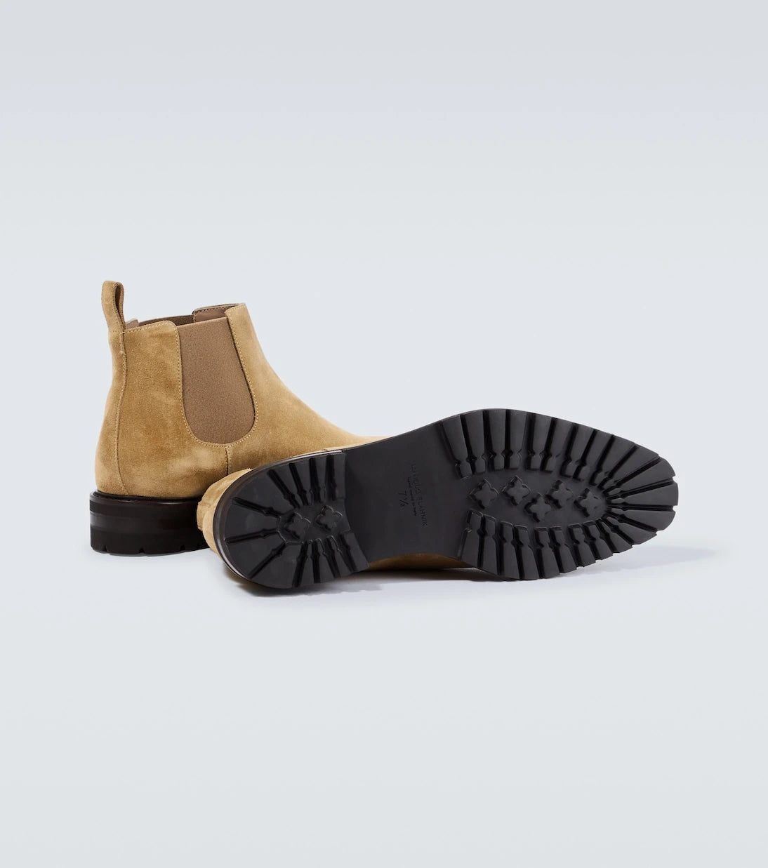 Manolo Blahnik - Brompton suede Chelsea boots