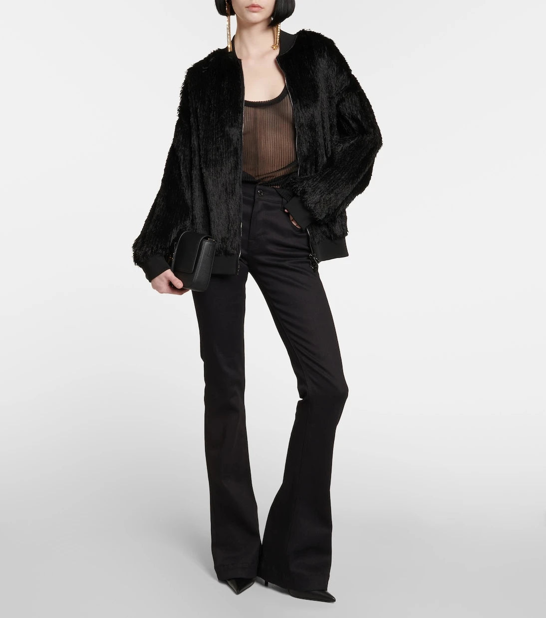 Tom Ford - Semi-sheer ribbed jersey tank top