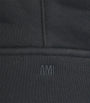 Cotton-Blend Ami de Coeur Hoodie 020 - ANTHRACITE