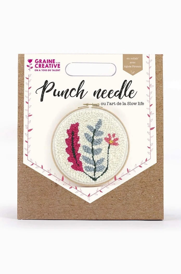 Graine Creative Vegetal Punch Needle Nakış Seti