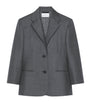 Givenchy Grey Wool Single-Breasted Jacket