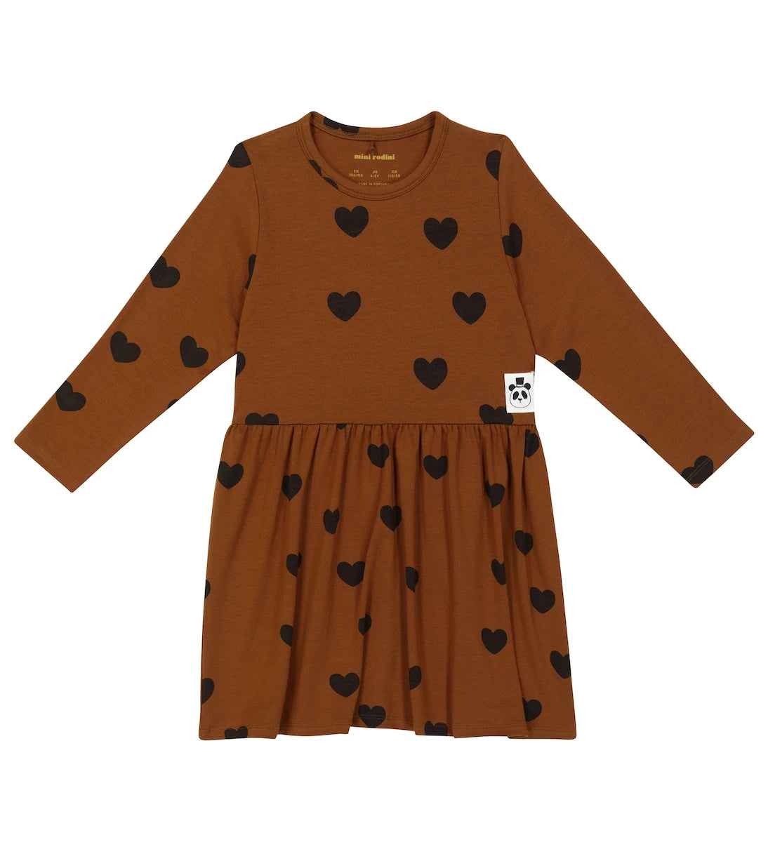 Mini Rodini - Hearts lyocell-blend dress