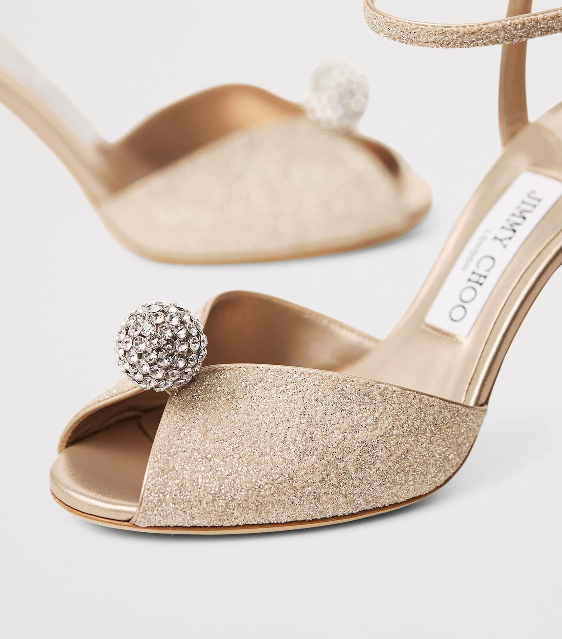 Gold Sacora 85 Sandals