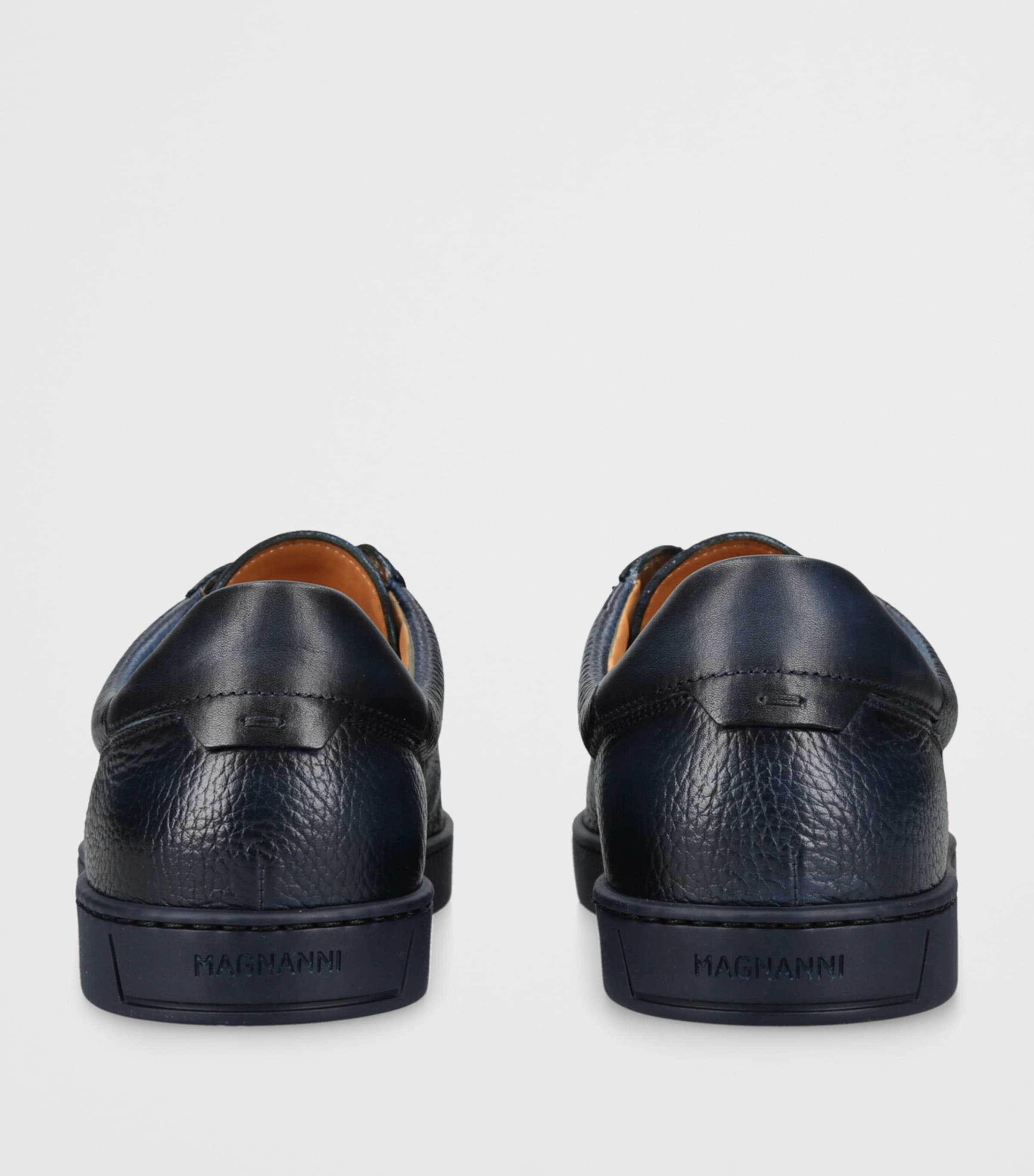 Leather Laceless Sneakers