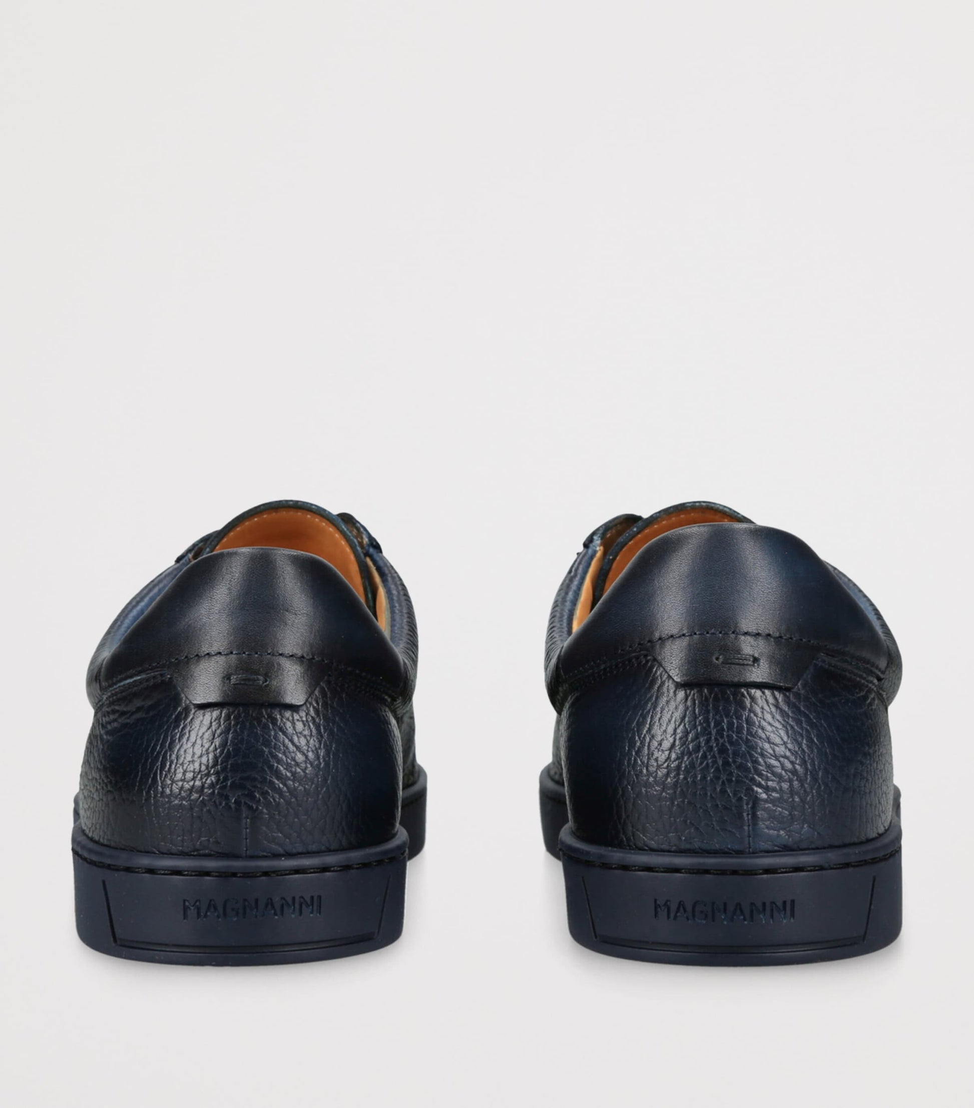 Leather Laceless Sneakers