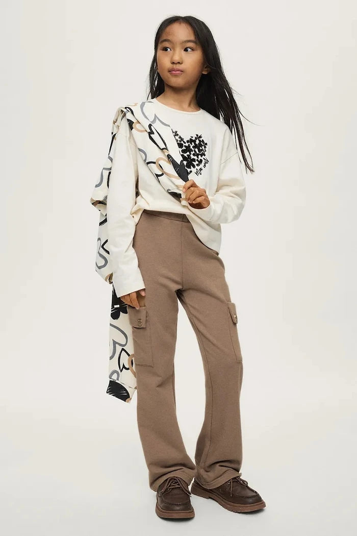 Mayoral pamuklu çocuk kargo pantolon