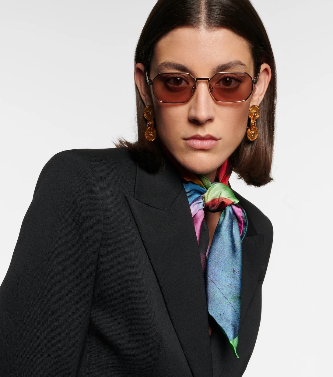 Versace - Rectangular sunglasses