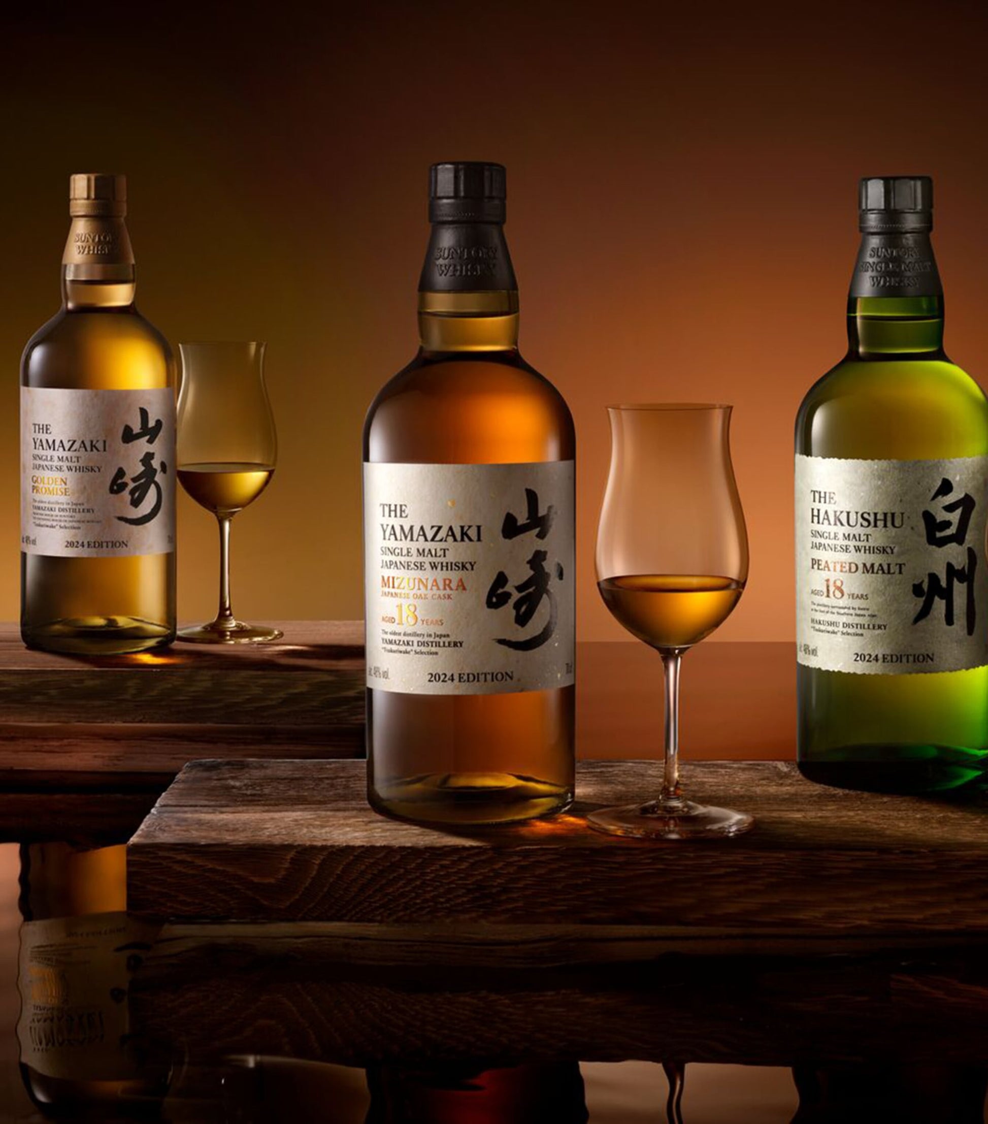 Suntory Tsukuriwake 2024 Edition Single Malt Whisky Set