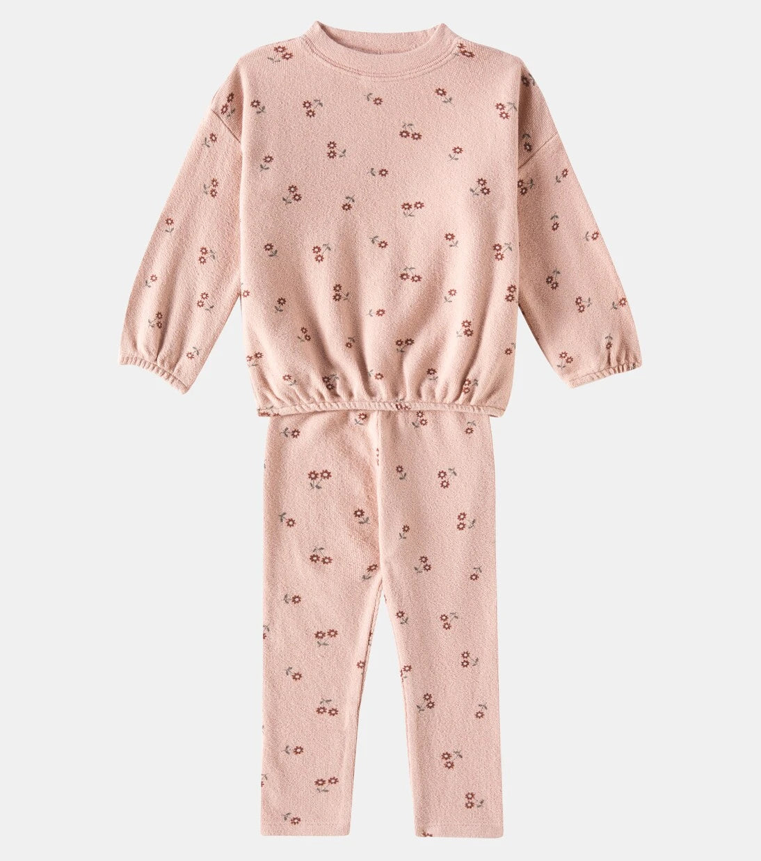 Rylee + Cru - Spongey printed sweater and leggings set