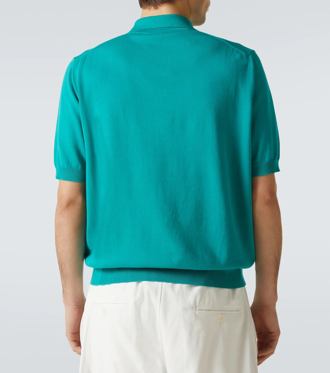 Plan C - Pointelle knitted cotton cardigan