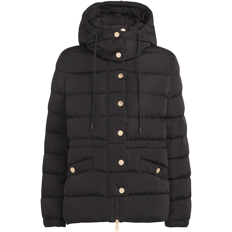 Weekend Max Mara Black Down Water-Repellent Puffer Jacket