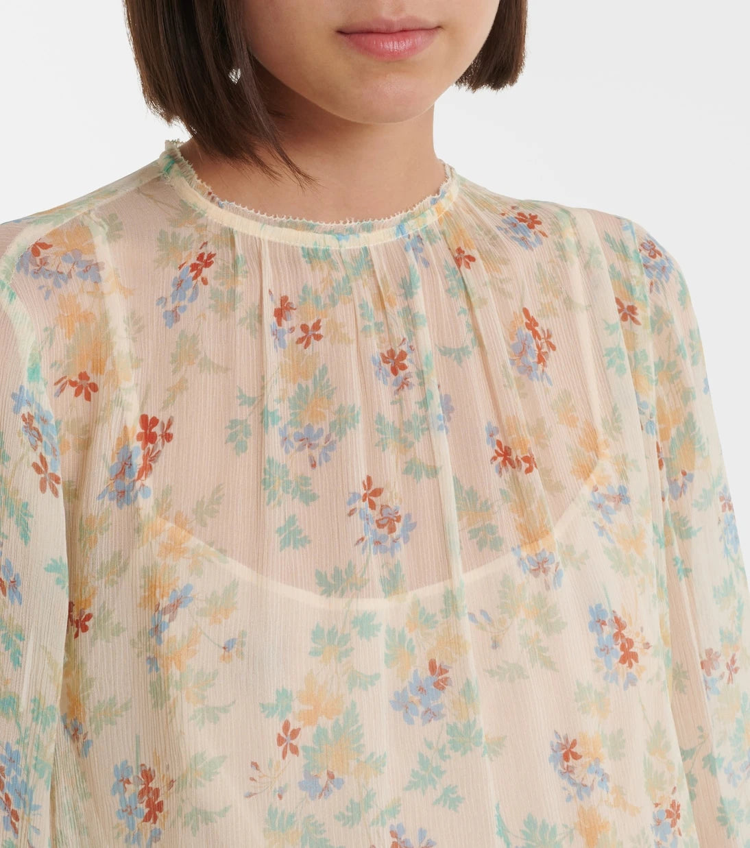 Ulla Johnson - Emmeline floral silk chiffon minidress