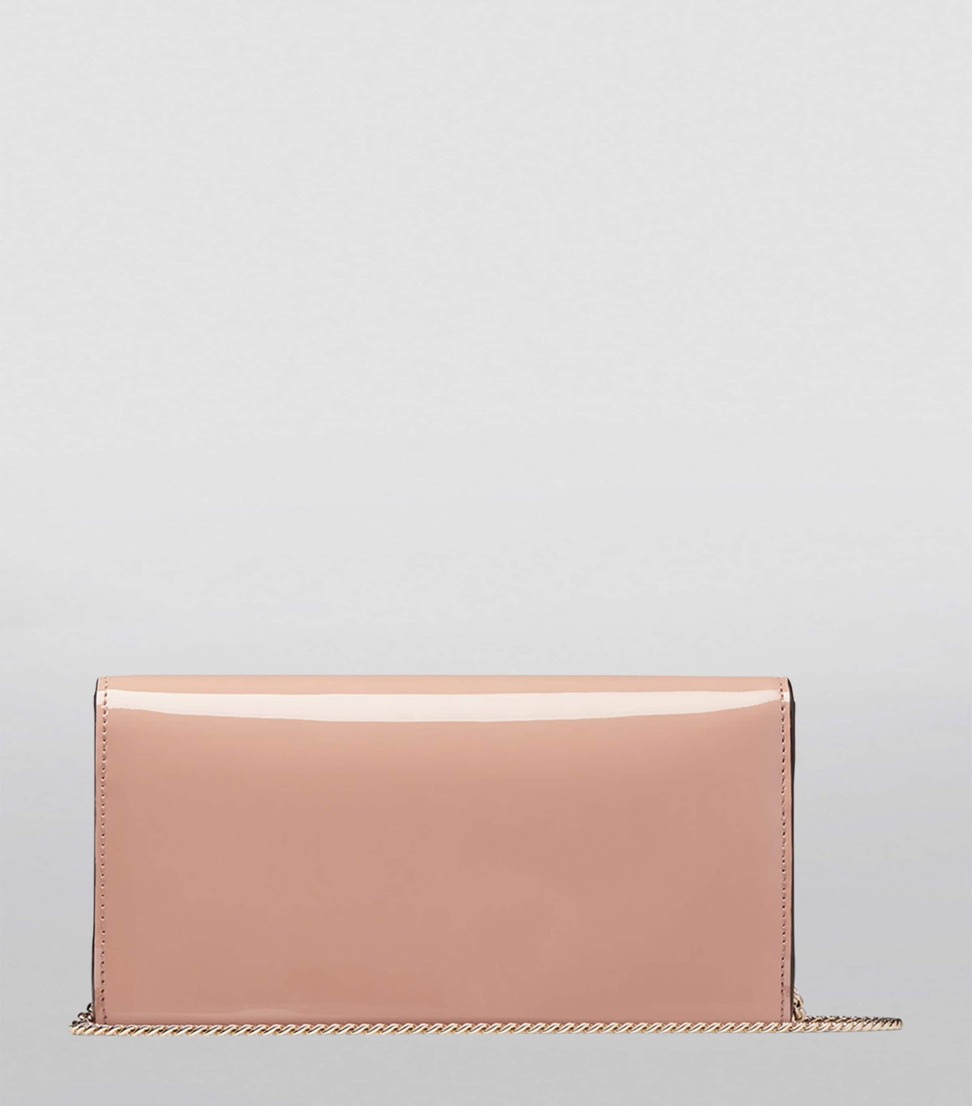 Leather Emmie Clutch Bag BALLET PINK/LIGHT GO