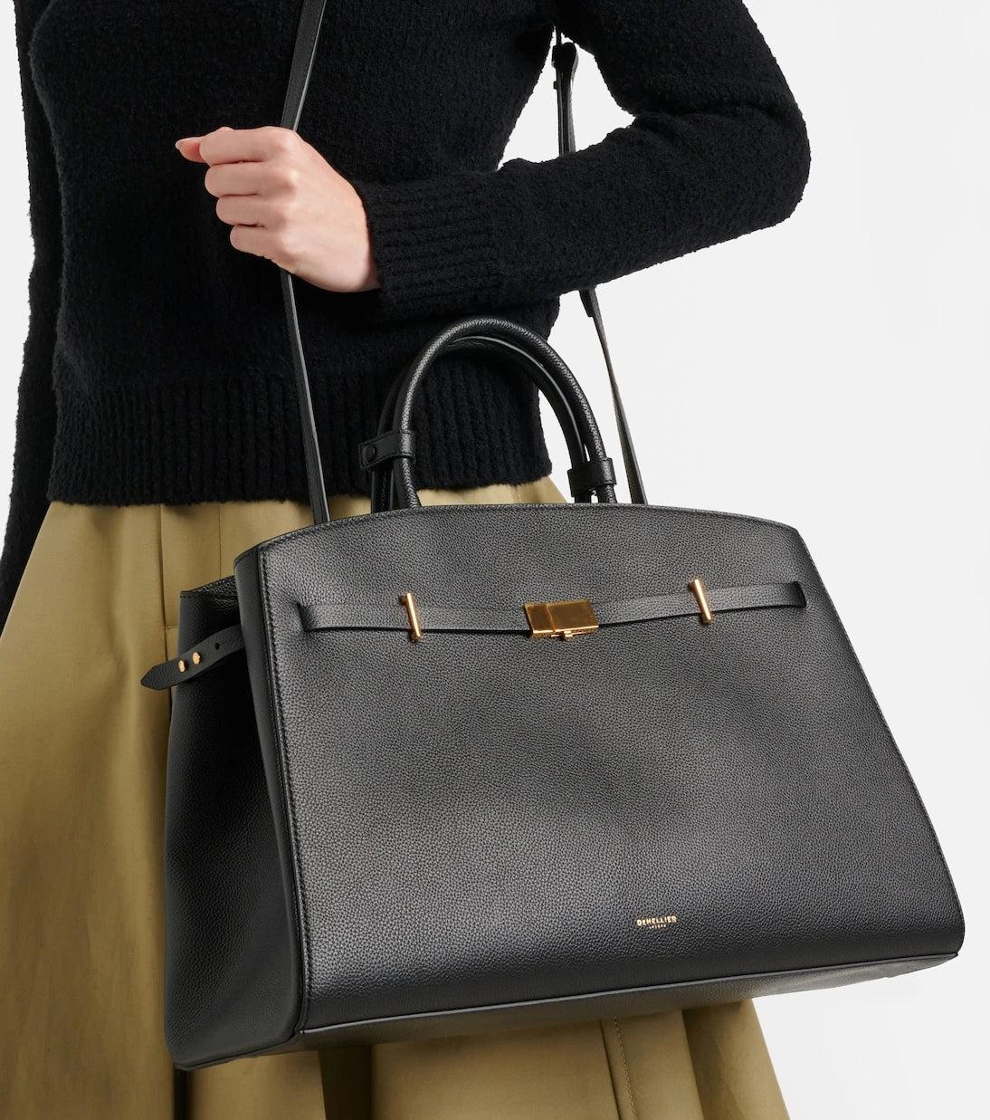 DeMellier - Hudson Small leather tote bag