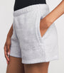 Skims Grey Cotton-Blend Fleece Classic Shorts
