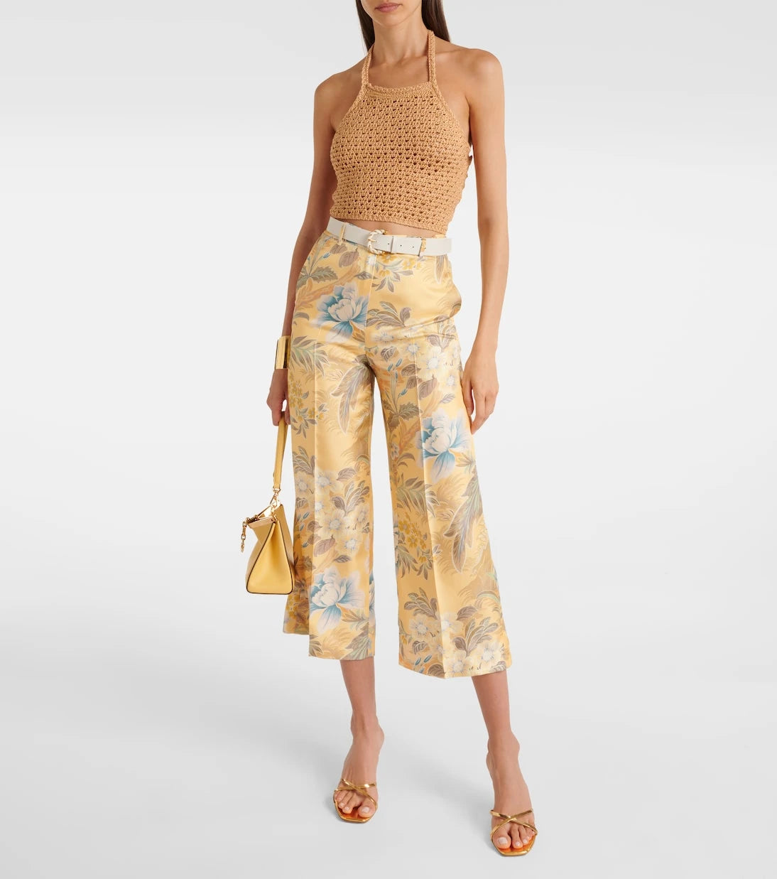 Etro - Crochet cotton top